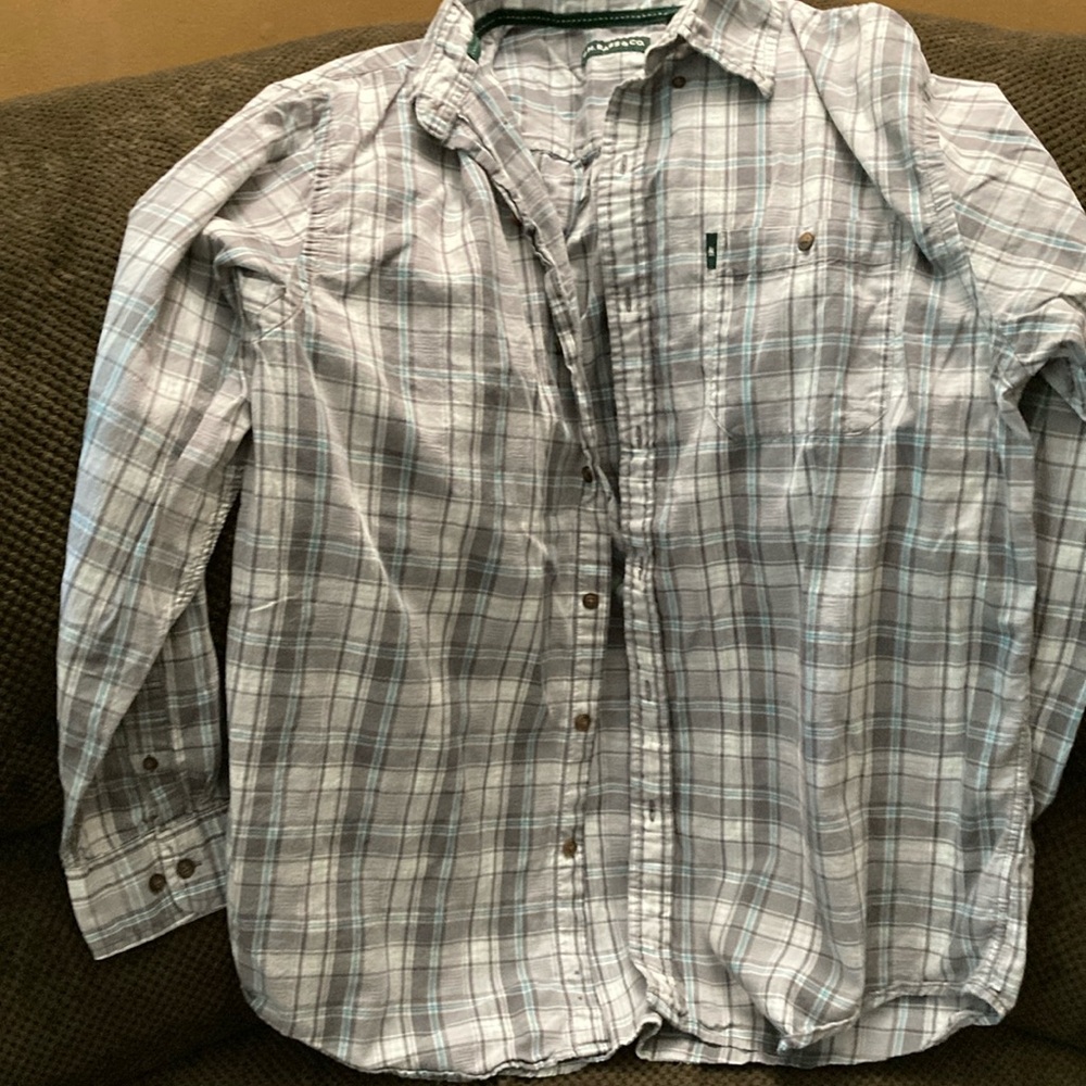 Men’s G H Bass & Co button down shirt size L